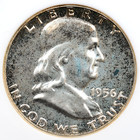 1956 Proof Franklin Half Dollar 50c - Ngc Graded Pf66