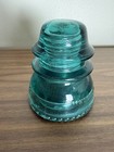 Vintage Aqua Blue Green Hemingray Glass Insulator No 42 Telephone Made In Usa