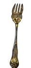 Antique Vintage Stratford Silver Co Axi  Dessert Lunch Fork Rosedale Pattern