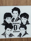 Duran Duran 1980s Carnival Mirror 6x6    Vintage New Wave Band Rare Fair Prize Art