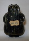 Vntg Soapstone Carved Inuit Native Alaska Canada Miniature 2       Figurine Statue