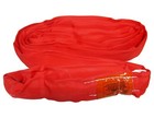 10 Ft Red Endless Round Sling 13 200 Lb Vertical Polyester Lifting Sling