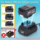 For Makita Lithium-ion Battery Charger 18v 21v For Bl1415 Bl1815 Bl1830 Bl1850
