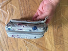 Vera Bradley Iconic Mini Cosmetic Makeup Bag Pouch Park Stripe Nwt  35