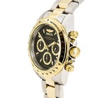 Invicta Men s Watch Speedway Black And Gold Tone Dial Two Tone Bracelet 9224