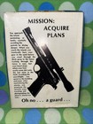 1982 M i s s i o n  Espionage Rpg Kabal Gaming Systems  extremely Rare  Complete