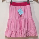 Skirt Girls 2 3 Long Pink Ruffle Tier 100  Cotton Barbie Mom And Pop s Kids