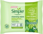 Simple Kind To Skin 25 Cleansing Facial Wipes 3 Pack Gentle Makeup Remover-usa