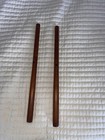 Rim side Blown Wooden Flute Pair