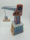 Imaginarium Wooden Railway Crane Bridge Magnetic Lift Thomas Brio Compatible