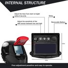Solar Auto Darkening Welding Helmet True Color Mask Large View Area Tig Mig Arc