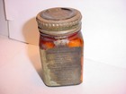 Antique Vintage Mead s Iodoform 5  Moist Gauze Jar