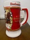 2024 Budweiser Holiday Stein 45th Anniversary Edition Christmas Mug Series  New 