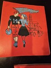 Vintage 1960s Date Little 3 Ring Binder And Pencil Case