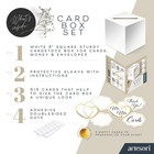 8x8 Inch White Gift Card Box Slot Secure Money Holder Wedding Party Envelopes