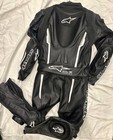 Men   s Motorbike Leather Racing Suit 1-piece     Ce Armored     Sizes Xs   3xl   Custom