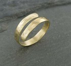 New Year Gift For Women s Adjustable Toe Ring Solid Metal 14k Yellow Gold Plated