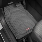 Flextough Floor Mats For Cars  Deep Dish All-weather Mats  Waterproof Trim-to