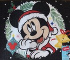 Disney Mickey Mouse Christmas Tree Wreath Ornament Mat Rug 20   x32   