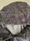 Lululemon Women s Floral Full Zip Hoodie Purple Thumb Holes Size 7