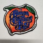 Allman Brothers Band Peach Logo Embroidered Patch Orange Blue 2017 Abb Rock