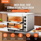 Vevor Commercial Countertop Pizza Oven Electric Pizza Oven For 16  Pizza Indoor