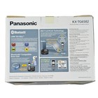 Panasonic Kx-tg6582 Cordless Phone Unisex N a Black Metallic Bluetooth Dect 6 0