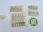 Group Of Stick On Clock Numbers Roman Numerals   Dial    cm81-0514 
