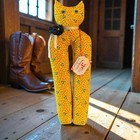 Calico Critters Puss In Boots Fabric Cat Boot D  cor 1982 Vintage 21 1 2  Long