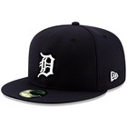 New Era Detroit Tigers Youth Fitted Hat Kids Authentic 2018 Home Navy Size 6 3 4