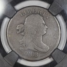 1808 7     Draped Bust Half Cent 1 2c - Vault Box Ngc - Good 2 5 Brown G Good  142