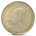 Cameroun Cameroon 7500 Cfa Unusual Wedding Rings 2006 Unc