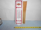 Vintage Harley Davidson Motorcyles Thermometer  Adv  Sign Die Cut Metal - Z568