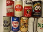 Beer Can Lot - Pull Tab Beer Cans