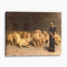 Daniel In The Lions  Den 1872 By Briton Rivi  re Christian Canvas Print Wall Art