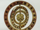 Triple 4 Leaf Clover Spinner Suited Card Guard Poker Hand Protector Metal New