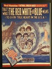 Vintage Wwi Sheet Music  that s What The Red  White And Blue Means     