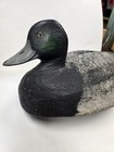 Decoy Milton Geyer Green Bay Wis Bluebill Blue Bill Drake