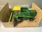 Vintage Ertl John Deere 1 16 6600 Metal Reel Combine In Ice Cream Box 