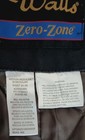 Walls Zero Zone Coveralls Med Reg Insulated Outerwear Canvas Mens Waist 34-36