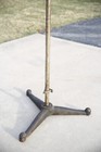 Vintage Floor Lamp Medical Light Base Industrial Cast Iron Stand Antique Device