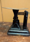 Antique Fairbanks Cast Iron Postal Scale 16oz 1lb Works Great Nice Paint