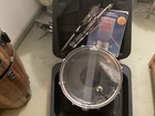 Percussion Plus 14x6 Steel Snare Drum 10 Lug  Heavy Duty Hard Case  Practice Pad