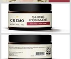 Cremo Shine Hair Pomade High Hold High Shine For Thick curly Hair 4 Oz 123034