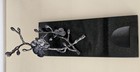 Michael Aram Small Black Granite Orchid Branch Serving Tray 11 x4 x6 