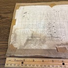 Vintage Tj Scanlon Co Builders Hardware Ma Billboard Ad Sign Hand-drawn Sketch