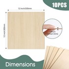 20 Pack Basswood Sheets 1 8x12x12 Inch 3mm 20p 12x12x1 8in  20 Pieces
