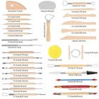 Pottery Sculpting Tools 32pcs Ceramic Clay Carving Tools Set For Beginners Ex   