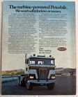 Feb 1973 Overdrive Magazine Peterbilt Mack Girl Advertising Trucker Evel Knievel