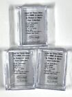 3-pack Ultra Pro 100 Count 2-piece Storage Trading Card Box Holder Case Sports